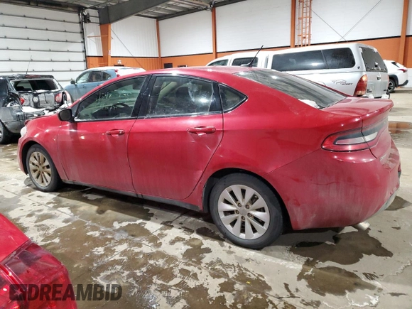 2014 Dodge Dart Aero with VIN 1C3CDFDH8ED696017, listed as a Copart auction lot 43477975 with 148,984 mi miles and Salvage Title. Bid and sale history available at carsss.com. Image 2.