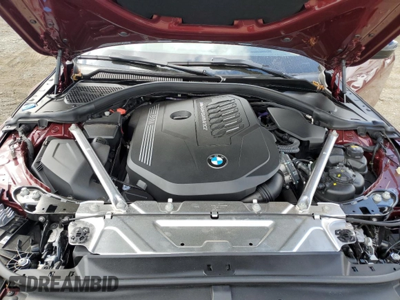 2022 BMW 4 Series M440i xDrive with VIN WBA63AT09NCL01453, listed as a Copart auction lot 72575524 with 30,646 mi miles and Salvage title. Bid and sale history available at DreamBid. Image 11.
