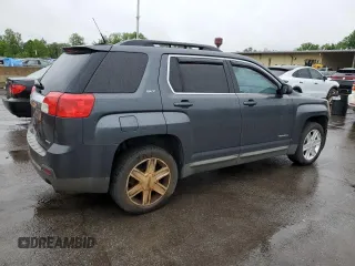 2011 GMC Terrain SLT-1 with VIN 2CTFLVE51B6320218, listed as a Copart auction lot 60908875 with 153,372 mi miles and Salvage title. Bid and sale history available at DreamBid. Image 3.