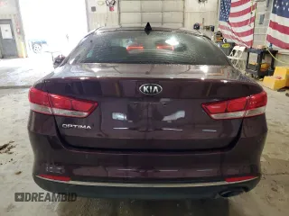 2018 Kia Optima S with VIN 5XXGT4L38JG259791, listed as a Copart auction lot 51423725 with 86,688 mi miles and Salvage title. Bid and sale history available at DreamBid. Image 6.