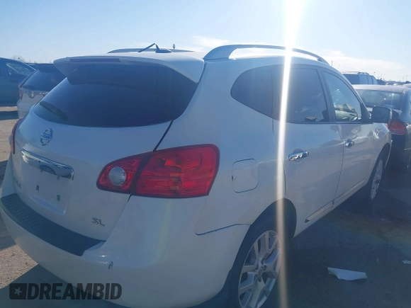 2013 Nissan Rogue S with VIN JN8AS5MT5DW014774, listed as a IAAI auction lot 41649034 with 124,962 mi miles and . Bid and sale history available at DreamBid. Image 4.