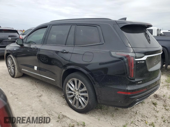 2020 Cadillac XT6 AWD Sport with VIN 1GYKPGRS7LZ103136, listed as a Copart auction lot 75560274 with 0 mi miles and Non Repairable. Bid and sale history available at carsss.com. Image 2.