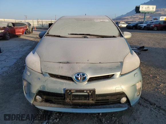 2013 Toyota Prius One with VIN JTDKN3DU1D5638047, listed as a Copart auction lot 50173925 with 0 mi miles and Salvage Title. Bid and sale history available at carsss.com. Image 5.