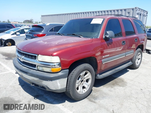 2002 Chevrolet Tahoe LT with VIN 1GNEC13Z92R126893, listed as a IAAI auction lot 42149116 with 223,672 mi miles and . Bid and sale history available at DreamBid. Image 2.