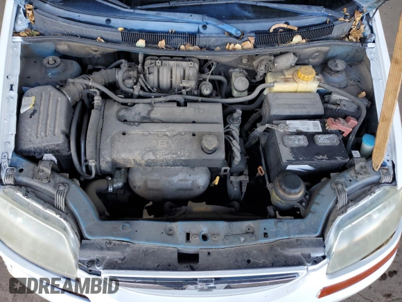 2008 Chevrolet Aveo LS with VIN KL1TD66638B019522, listed as a Copart auction lot 78677024 with 141,202 mi miles and Salvage Title. Bid and sale history available at DreamBid. Image 11.