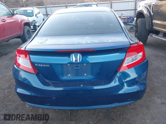 2012 Honda Civic Cpe EX-L with VIN 2HGFG3B97CH518269, listed as a IAAI auction lot 41250821 with 72,342 mi miles. Bid and sale history available at carsss.com. Image 16.