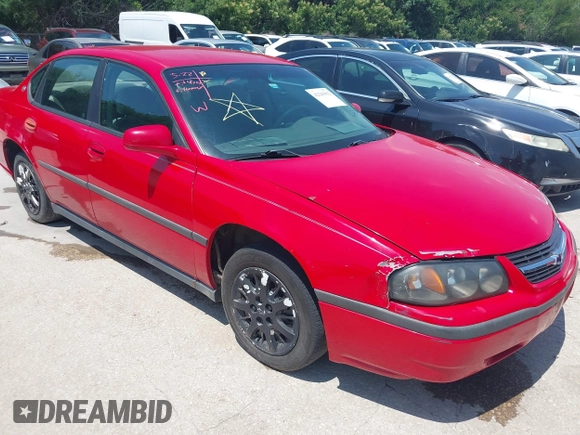 2003 Chevrolet Impala с VIN 2G1WF52E639154875, выставлен на аукционе IAAI как лот 42343912 с пробегом 116 100 миль миль и . История ставок и продаж доступна на DreamBid. Изображение 1.