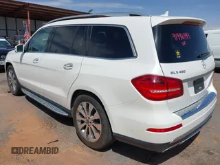 2019 Mercedes-Benz GLS with VIN 4JGDF6EE3KB224583, listed as a IAAI auction lot 41946943 with 99,698 mi miles. Bid and sale history available at carsss.com. Image 3.