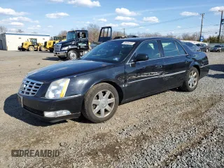 2006 Cadillac DTS 1SC z VIN 1G6KD57Y06U230972, wystawiony jako Copart lot #50494495 z przebiegiem 122 480 mil mil oraz Szkoda całkowita • Salvage title. Historia ofert i sprzedaży dostępna na DreamBid. Obrazek 1.