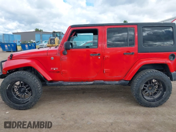 2018 Jeep Wrangler JK Unlimited Sahara with VIN 1C4HJWEG3JL893970, listed as a IAAI auction lot 39530074 with 72,079 mi miles. Bid and sale history available at carsss.com. Image 14.