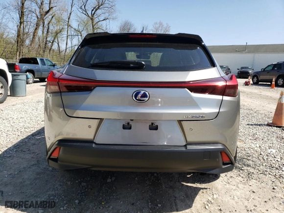 2021 Lexus UX with VIN JTHP9JBH9M2040616, listed as a Copart auction lot 49182703 with 14,339 mi miles. Bid and sale history available at carsss.com. Image 6.