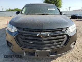 2018 Chevrolet Traverse LS with VIN 1GNERFKW8JJ156564, listed as a Copart auction lot 53639405 with 102,133 mi miles and Salvage title. Bid and sale history available at DreamBid. Image 5.