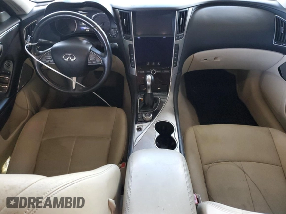 2017 Infiniti Q50 Signature Edition with VIN JN1EV7AP7HM739398, listed as a Copart auction lot 72574484 with 107,823 mi miles and Clean Title. Bid and sale history available at DreamBid. Image 8.