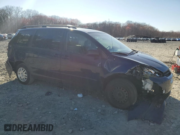 2005 Toyota Sienna CE with VIN 5TDZA23C05S335897, listed as a Copart auction lot 51085315 with 124,858 mi miles and Salvage Title. Bid and sale history available at carsss.com. Image 4.