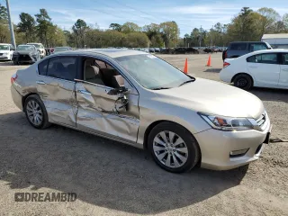 2013 Honda Accord Sdn EX-L with VIN 1HGCR2F84DA102690, listed as a Copart auction lot 49599325 with 214,866 mi miles and Salvage Title. Bid and sale history available at carsss.com. Image 4.
