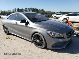 2017 Mercedes-Benz CLA with VIN WDDSJ4EB7HN433021, listed as a Copart auction lot 43235663 with 102,729 mi miles. Bid and sale history available at carsss.com. Image 4.