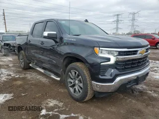 2023 Chevrolet Silverado 1500 LT with VIN 2GCUDDEDXP1153475, listed as a Copart auction lot 85351764 with 15,783 mi miles and Salvage Title. Bid and sale history available at carsss.com. Image 4.