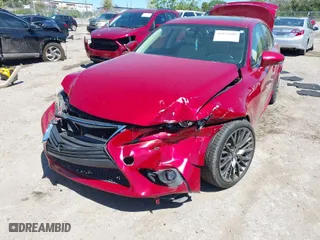2015 Lexus IS 250 with VIN JTHBF1D20F5051615, listed as a IAAI auction lot 41829880 with 72,797 mi miles. Bid and sale history available at carsss.com. Image 6.