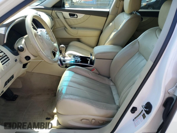 2012 Infiniti FX with VIN JN8AS1MW4CM151282, listed as a Copart auction lot 62076375 with 172,802 mi miles and Salvage title. Bid and sale history available at DreamBid. Image 7.