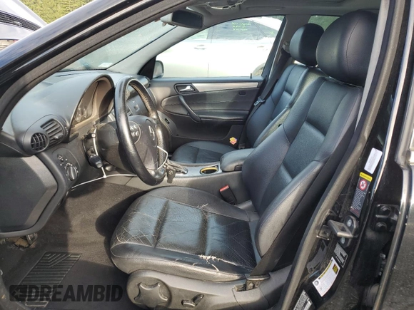 2006 Mercedes-Benz C 230 Sport with VIN WDBRF52H56F824568, listed as a Copart auction lot 87855665 with 111,092 mi miles and Salvage Title. Bid and sale history available at carsss.com. Image 7.