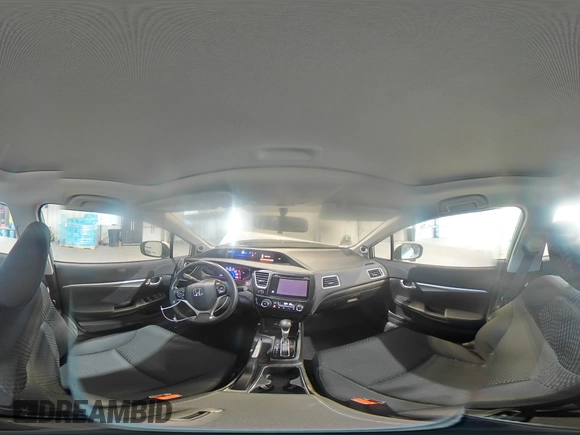 2015 Honda Civic EX with VIN 19XFB2F8XFE702789, listed as a Copart auction lot 54845435 with 19,367 mi miles and Clean Title. Bid and sale history available at DreamBid. Image 15.