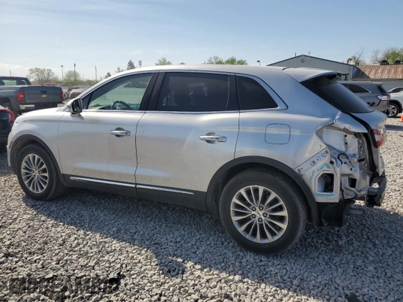 2017 Lincoln MKX Select with VIN 2LMPJ6KR6HBL53413, listed as a Copart auction lot 50981035 with 68,539 mi miles and Salvage Title. Bid and sale history available at carsss.com. Image 2.