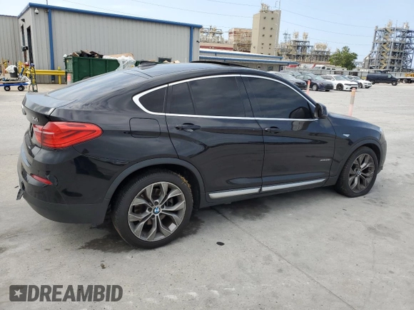 2017 BMW X4 xDrive28i with VIN 5UXXW3C38H0T79490, listed as a Copart auction lot 51083194 with 84,453 mi miles. Bid and sale history available at carsss.com. Image 3.