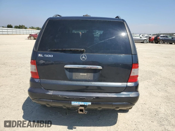 2002 Mercedes-Benz M-Class with VIN 4JGAB75E22A303060, listed as a Copart auction lot 63610284 with 192,968 mi miles and Salvage Title. Bid and sale history available at carsss.com. Image 6.