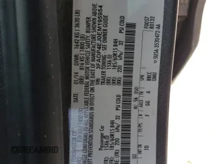 2014 Ford Fiesta SE with VIN 3FADP4EJ0EM195954, listed as a Copart auction lot 51356835 with 75,136 mi miles and Salvage Title. Bid and sale history available at DreamBid. Image 12.