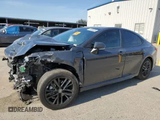 2025 Toyota Camry LE with VIN 4T1DAACK1SU539963, listed as a Copart auction lot 44530225 with 9,035 mi miles and Salvage Title. Bid and sale history available at DreamBid. Image 1.