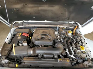 2024 Jeep Wrangler Sahara with VIN 1C4RJXP67RW223380, listed as a Copart auction lot 52192095 with 18,326 mi miles and Salvage Title. Bid and sale history available at DreamBid. Image 12.