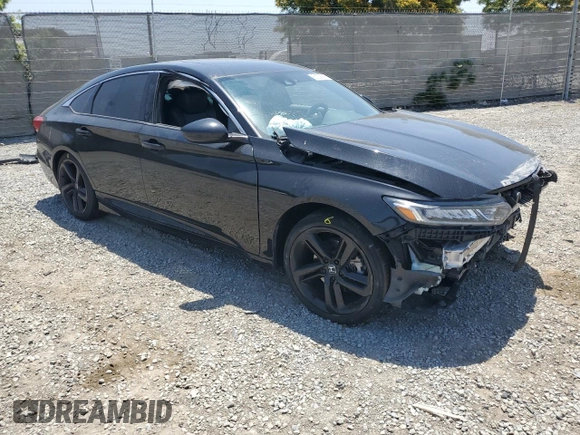 2019 Honda Accord Sport with VIN 1HGCV2F39KA014828, listed as a Copart auction lot 61508655 with 74,843 mi miles and Salvage title. Bid and sale history available at DreamBid. Image 4.
