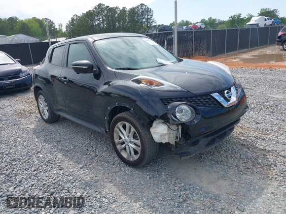 2015 Nissan Juke S with VIN JN8AF5MR4FT501252, listed as a IAAI auction lot 41979257 with 121,264 mi miles. Bid and sale history available at carsss.com. Image 1.