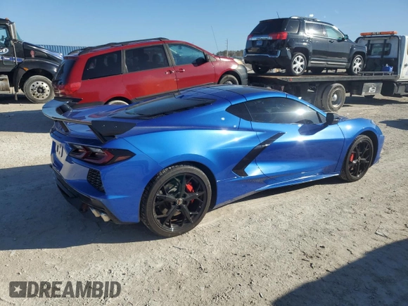 2021 Chevrolet Corvette 3LT with VIN 1G1YC2D48M5108242, listed as a Copart auction lot 77706504 with 15,514 mi miles and Non Repairable. Bid and sale history available at carsss.com. Image 3.