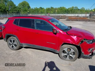 2017 Jeep Compass Latitude with VIN 3C4NJDBBXHT666614, listed as a IAAI auction lot 42318108 with 79,413 mi miles and . Bid and sale history available at DreamBid. Image 13.