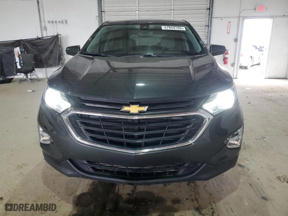 2020 Chevrolet Equinox LT with VIN 3GNAXJEV7LS505709, listed as a Copart auction lot 47959795 with 62,720 mi miles and Salvage Title. Bid and sale history available at carsss.com. Image 5.