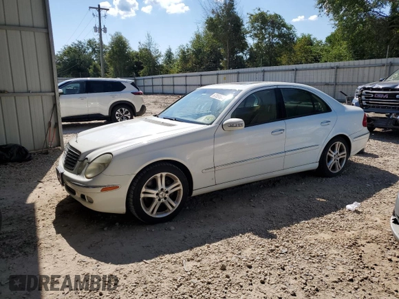 2005 Mercedes-Benz E 5.0L with VIN WDBUF70J25A682042, listed as a Copart auction lot 42377605 with 184,808 mi miles and Non Repairable. Bid and sale history available at carsss.com. Image 1.