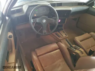 1985 BMW 6 Series 635CSi with VIN WBAEC8400F0611576, listed as a Copart auction lot 52735165 with 152,898 mi miles and Salvage Title. Bid and sale history available at carsss.com. Image 8.