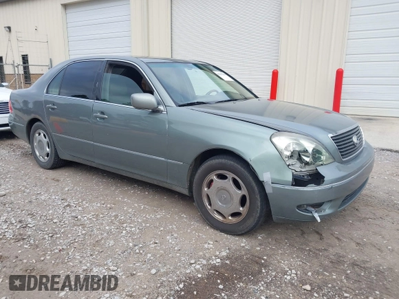2001 Lexus LS 430 z VIN JTHBN30F210022498, wystawiony jako IAAI lot #41587686 z przebiegiem 197 562 mil mil oraz . Historia ofert i sprzedaży dostępna na DreamBid. Obrazek 1.