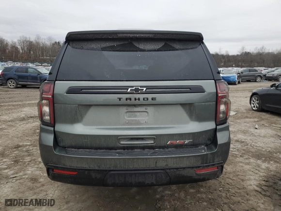 2024 Chevrolet Tahoe RST with VIN 1GNSKRKD1RR276257, listed as a Copart auction lot 43031155 with 7,802 mi miles and Salvage Title. Bid and sale history available at carsss.com. Image 6.