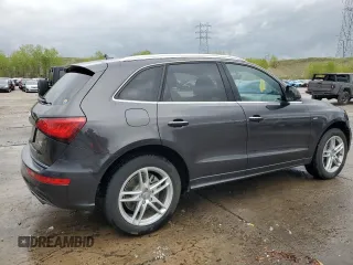 2015 Audi Q5 Premium Plus with VIN WA1DGAFP4FA019249, listed as a Copart auction lot 55855715 with 102,122 mi miles and Salvage title. Bid and sale history available at DreamBid. Image 3.