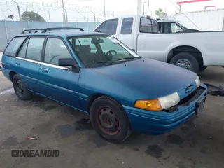 1994 Ford Escort with VIN 3FARP15J4RR144017, listed as a IAAI auction lot 42398050 with 81,539 mi miles and . Bid and sale history available at DreamBid. Image 1.