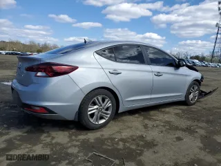 2020 Hyundai Elantra Value Edition with VIN KMHD84LF2LU969518, listed as a Copart auction lot 52462805 with 80,192 mi miles and Salvage Title. Bid and sale history available at carsss.com. Image 3.