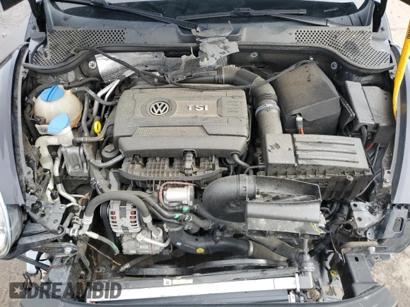 2013 Volkswagen Beetle with VIN 3VW7S7AT3DM819093, listed as a Copart auction lot 49997645 with 43,233 mi miles and Salvage Title. Bid and sale history available at DreamBid. Image 11.