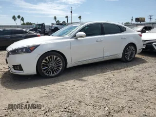 2017 Kia Cadenza Technology z VIN KNALC4J10H5060472, wystawiony jako Copart lot #53671825 z przebiegiem 91 245 mil mil oraz Szkoda całkowita • Salvage title. Historia ofert i sprzedaży dostępna na DreamBid. Obrazek 1.
