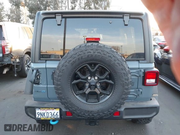 2024 Jeep Wrangler Sport S with VIN 1C4RJXN64RW337985, listed as a IAAI auction lot 41261982 with 1,845 mi miles and . Bid and sale history available at DreamBid. Image 16.