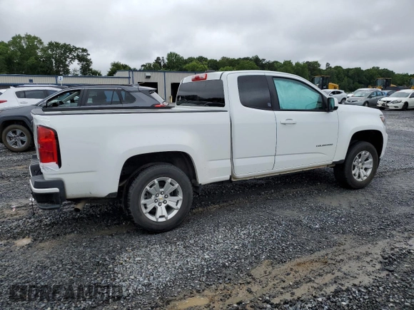 2022 Chevrolet Colorado 2WD LT with VIN 1GCHSCEA8N1191524, listed as a Copart auction lot 58566845 with 31,819 mi miles and Clean title. Bid and sale history available at DreamBid. Image 3.