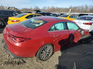 2022 Mercedes-Benz CLA 250 with VIN W1K5J4HB6NN290373, listed as a Copart auction lot 88052925 with 19,886 mi miles and Salvage title. Bid and sale history available at DreamBid. Image 3.
