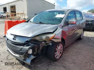 2012 Mazda 5 Sport with VIN JM1CW2BLXC0101310, listed as a IAAI auction lot 41207247 with 146,691 mi miles. Bid and sale history available at carsss.com. Image 6.