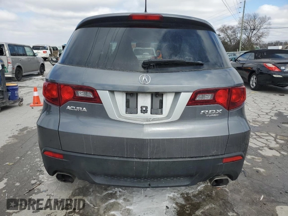 2012 Acura RDX with VIN 5J8TB2H20CA001786, listed as a Copart auction lot 45533005 with 165,883 mi miles and Salvage Title. Bid and sale history available at carsss.com. Image 6.